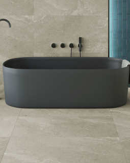 Ecchio Taupe Rect 33x100