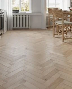 Mist Oak Herringbone UV Oiled